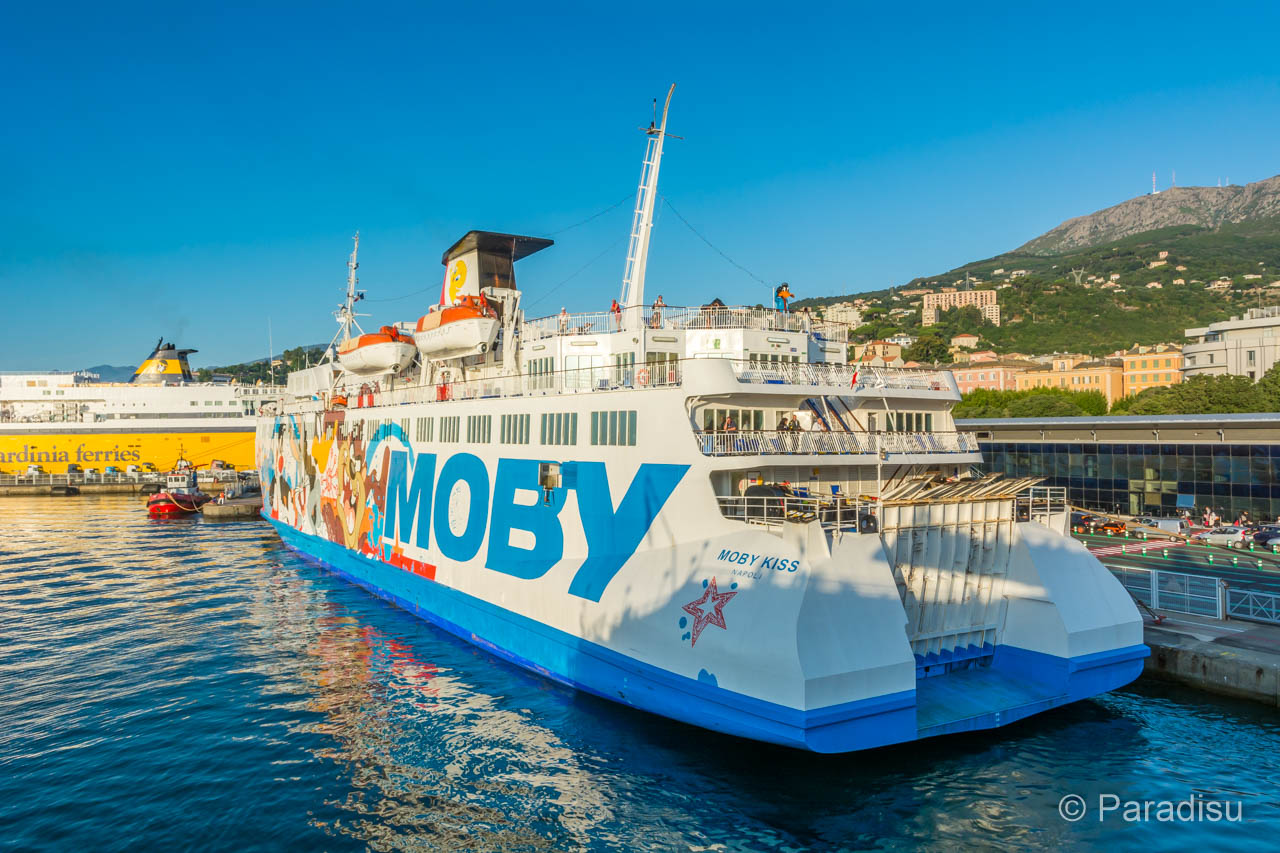 Korsika Fähre Moby Lines