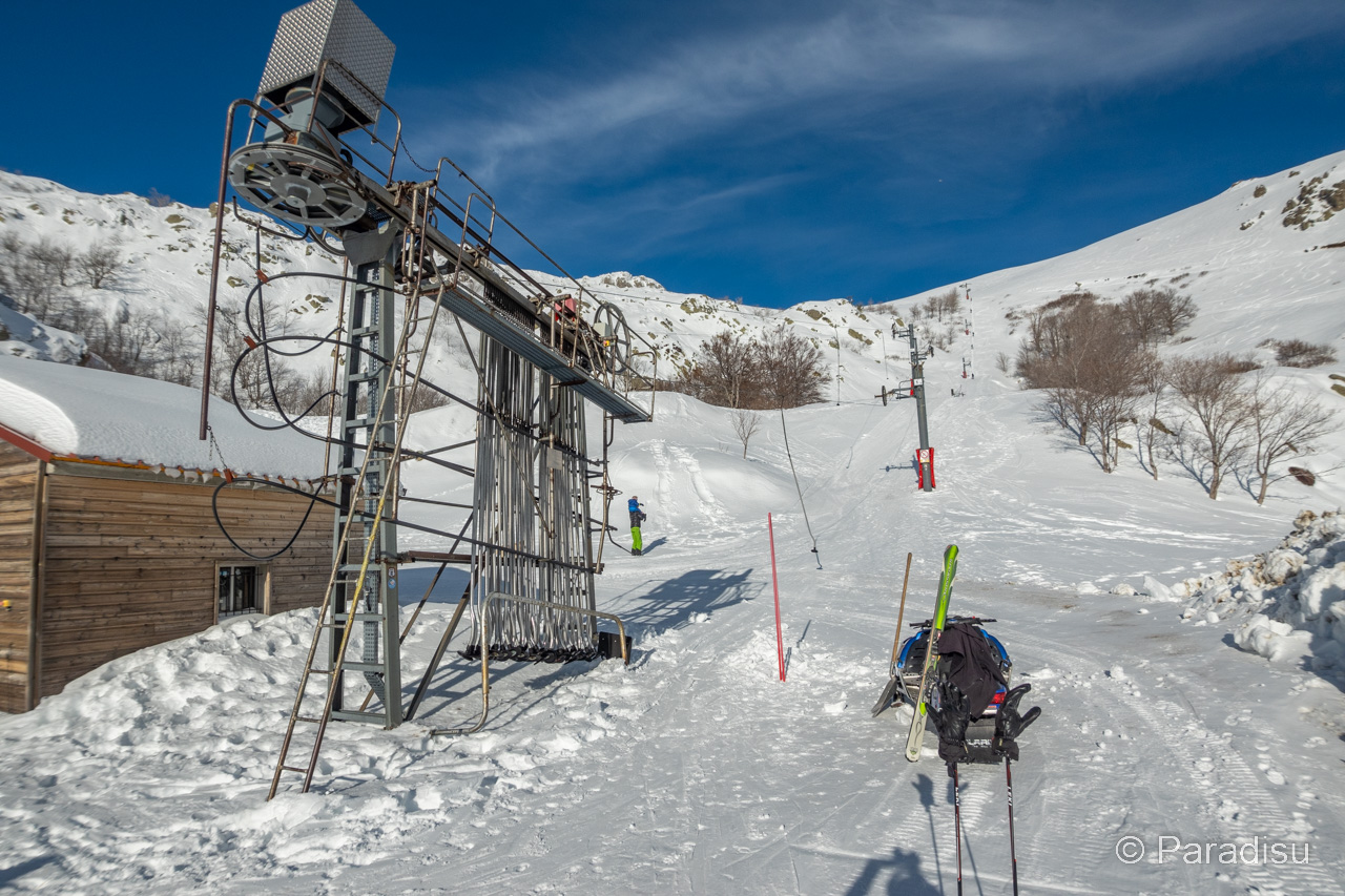 Skigebiet Ghisoni Capanelle Skilift 