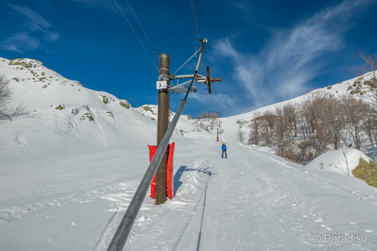 Skigebiet Ghisoni Capanelle Skilift Capaghjolu