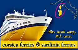 Corsica Ferries Fähre nach Korsika